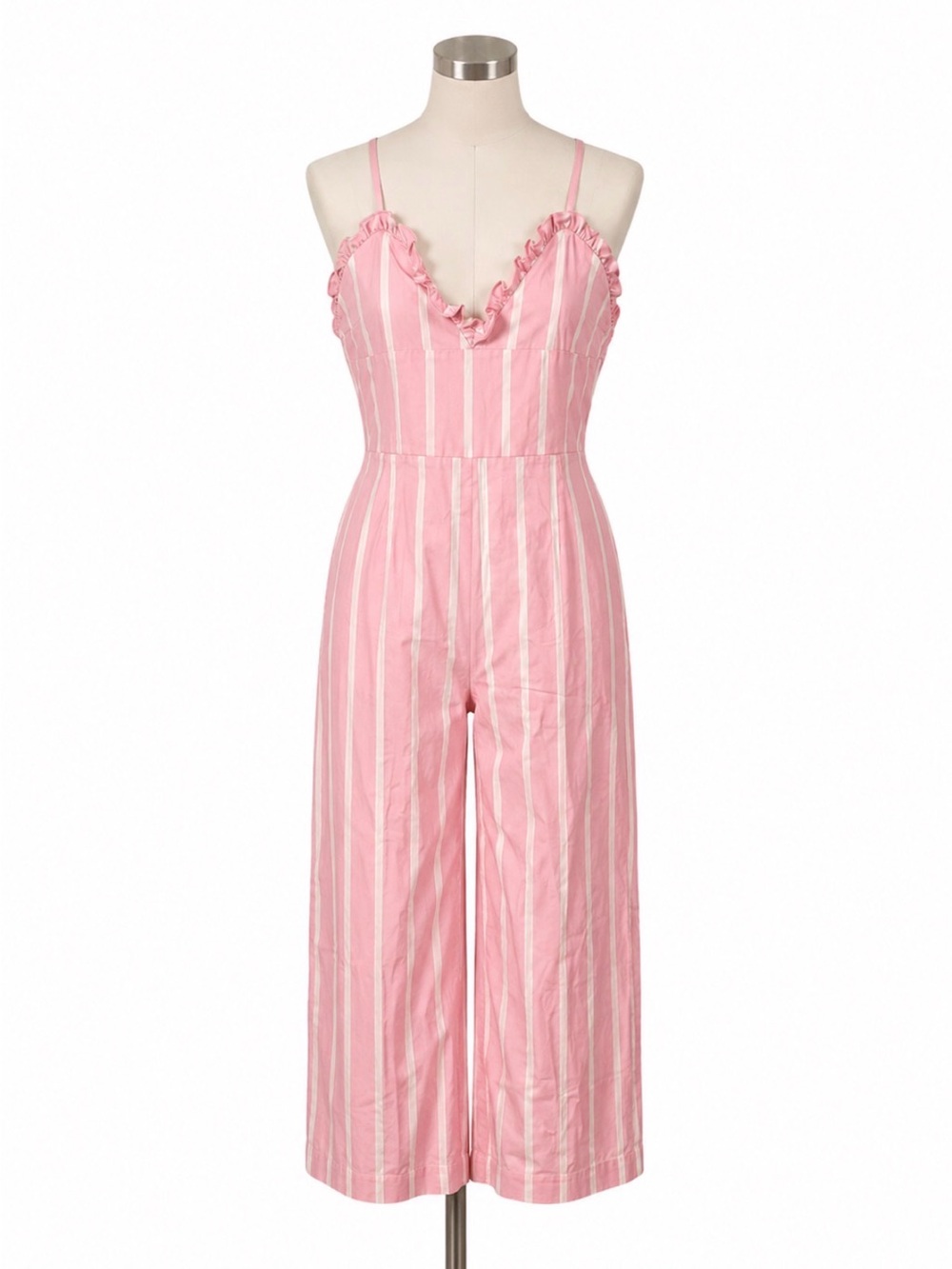 Gianni Bini Nautical Gardens Striped Jumpsuit NWOT Sz 12